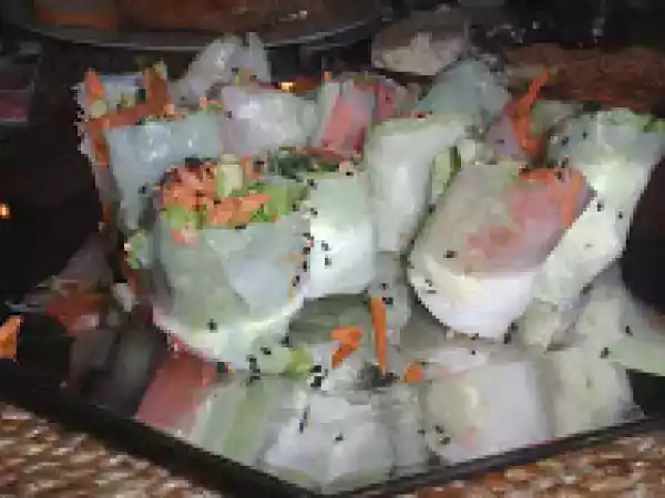 Receita Rolinho primavera vietnamita
