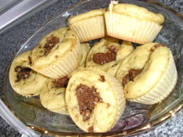 Receita Muffins com chocolate