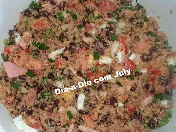 Receita Feijao tropeiro a minha moda