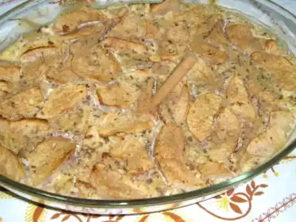 Receita Clafoutis de maçã reineta