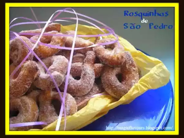 Receita Rosquinhas de são pedro