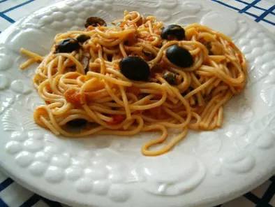 Receita Spaghetti alla puttanesca