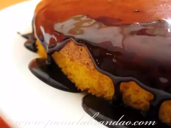 Receita Bolo de cenoura com cobertura de chocolate