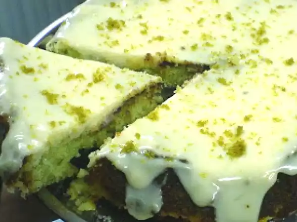 Receita Bolo verde com gelatina