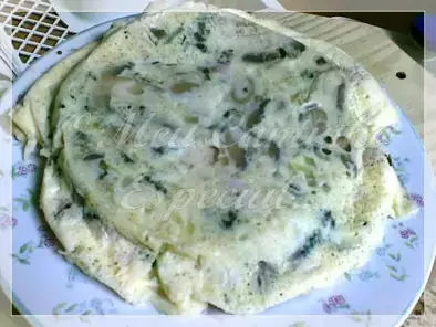 Receita Omelete na varoma