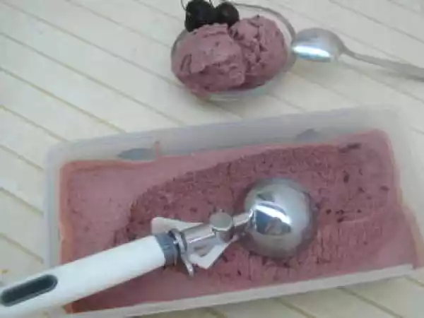 Receita Gelado de cereja