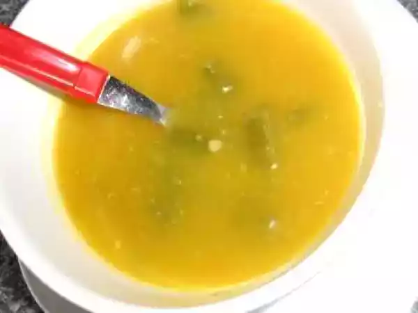 Receita Creme de legumes com feijão verde