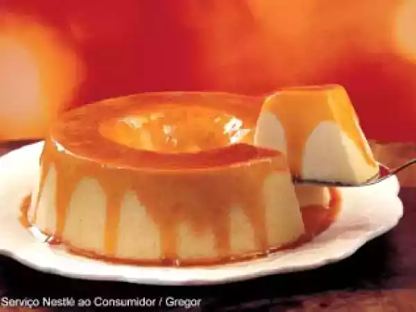 Receita Pudim de ovos caseiro