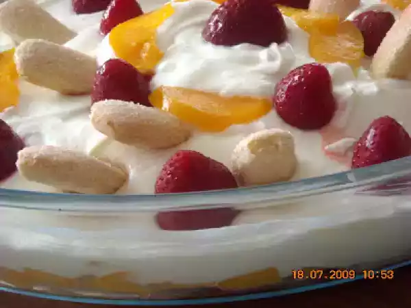 Receita Delicia de natas e merengue