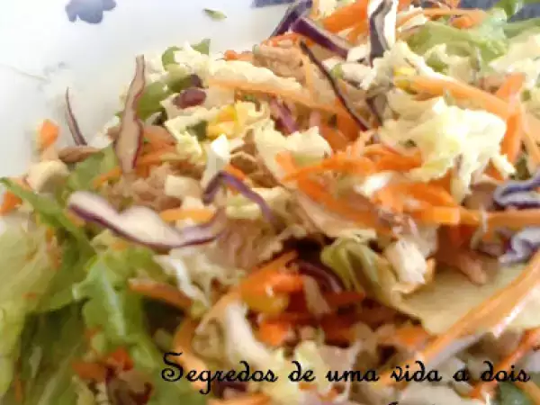 Receita Salada de atum