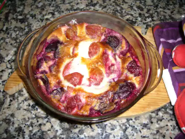 Receita Clafoutis de ameixa