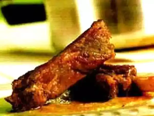 Receita Costela de porco com molho agridoce