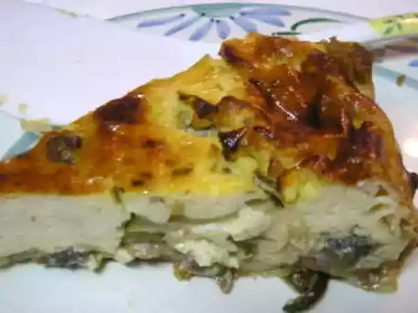 Receita Tarte colorida de legumes