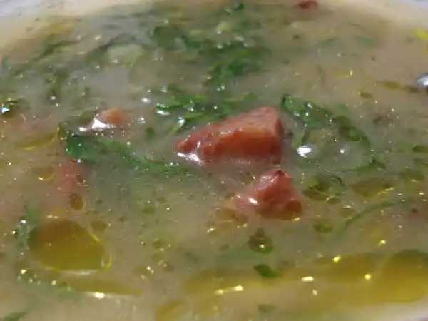 Receita De volta no dia da avó - caldo verde do bisneto de vó mindoca