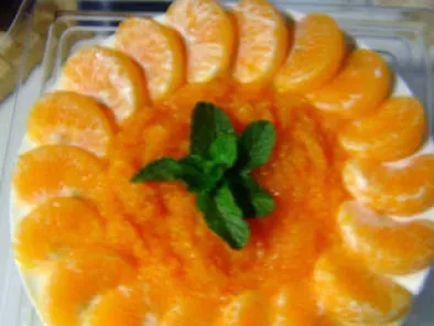 Receita Cheesecake de tangerina