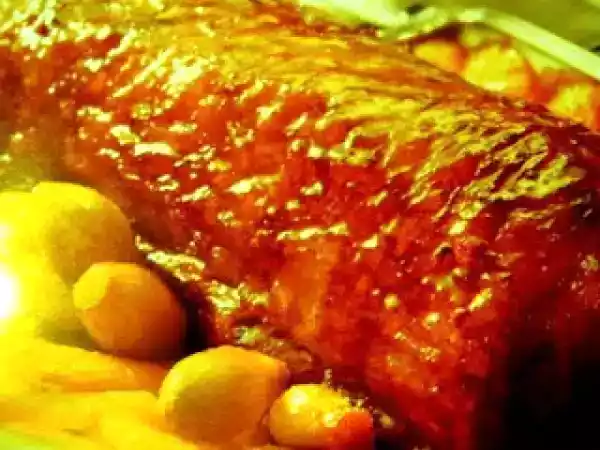 Receita Lombo agridoce.