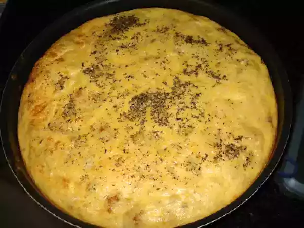 Receita Quiche de bacalhau com natas...