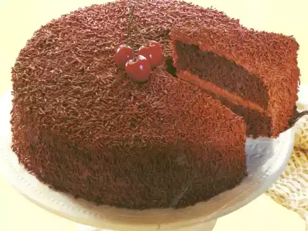 Receita Bolo brigadeiro