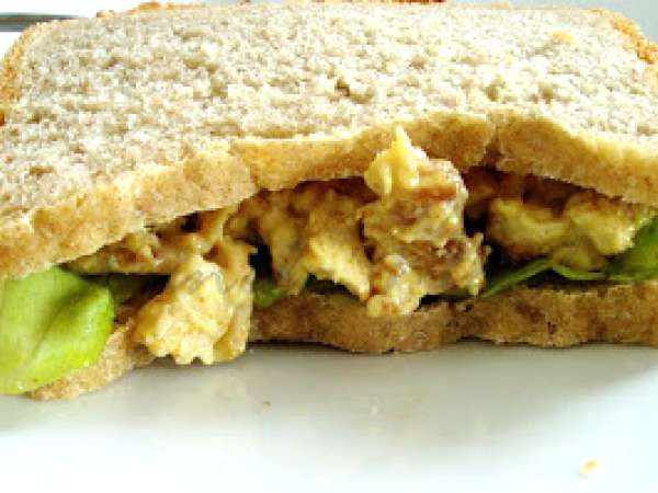 Receita Sanduíche de frango à indiana
