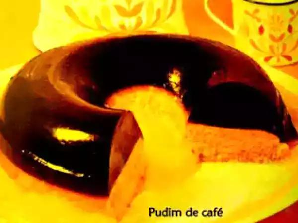 Receita Pudim de café