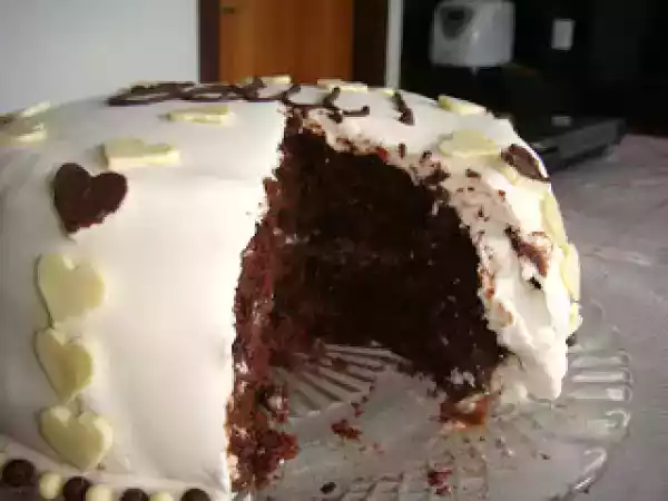 Receita Pão-de-ló de chocolate