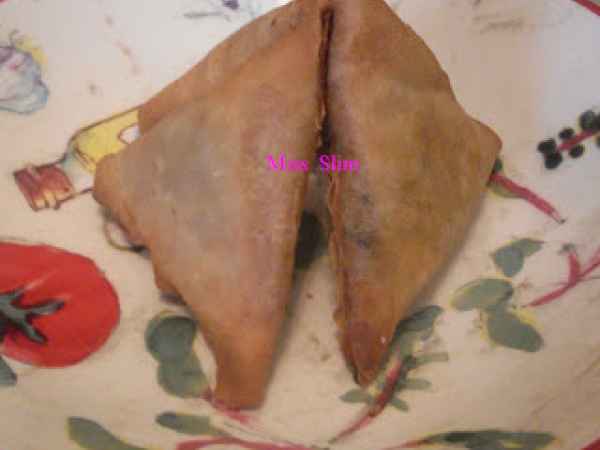 Receita Chamuças indianas á minha maneira