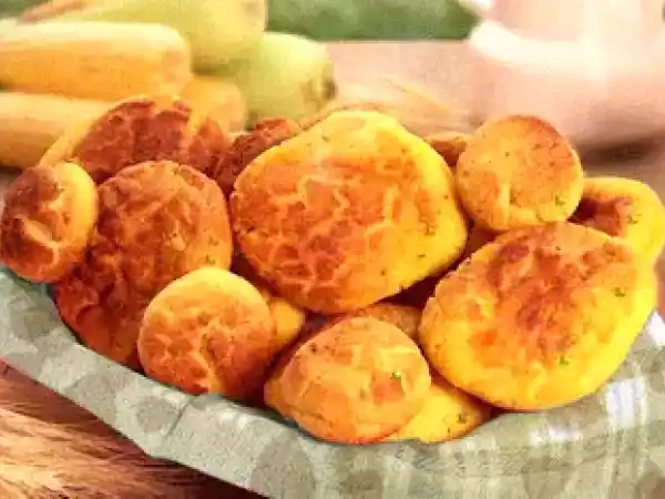 Receita Broa temperada