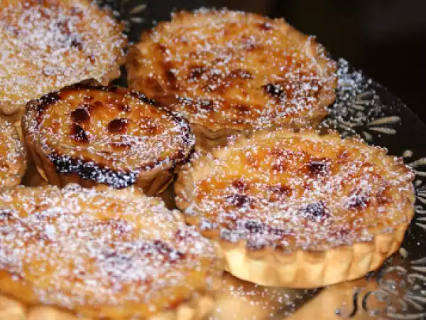 Receita Tarteletes de natas