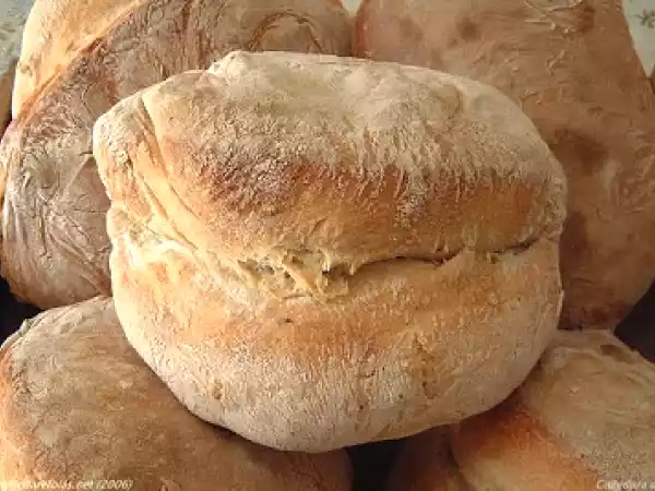 Receita Pão alentejano