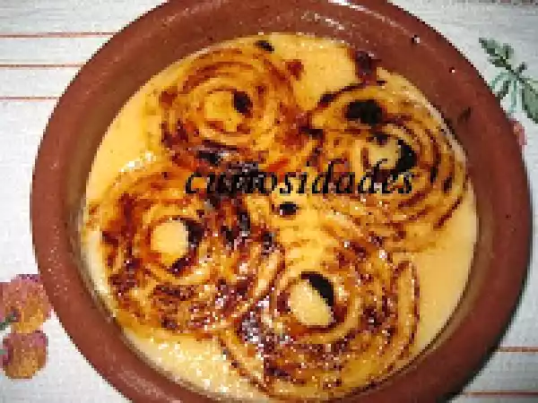 Receita Leite creme queimado
