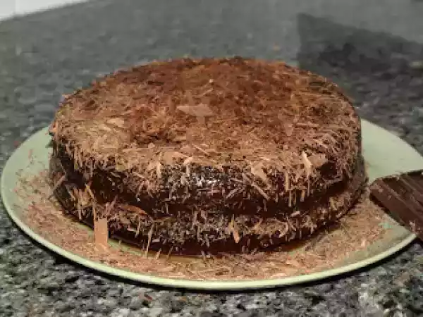 Receita Bolo ensopado de chocolate