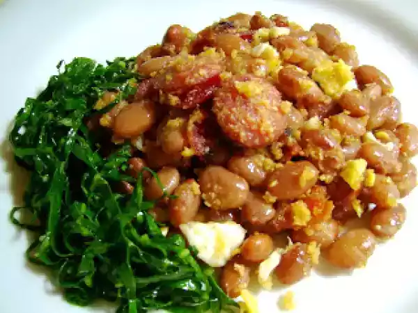 Receita Feijão tropeiro, uma receita da deliciosa cozinha mineira