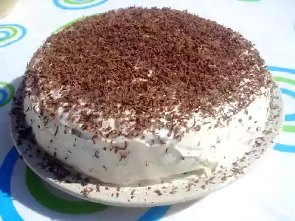 Receita Um bolo dos diabos com tiramisu