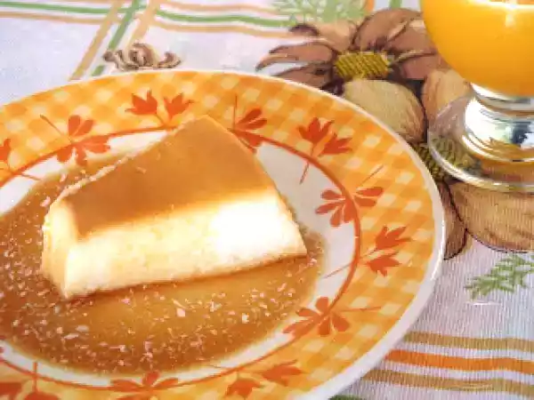 Receita Pudim gelado de coco