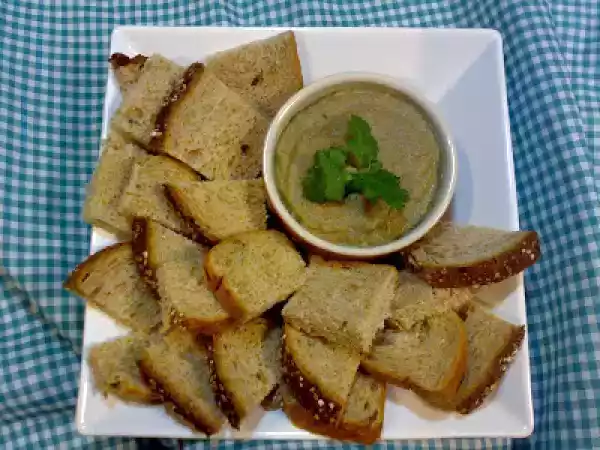 Receita Patê de berinjela