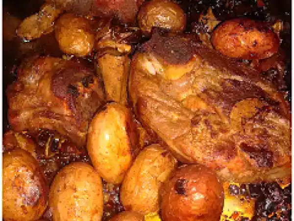 Receita Borrego assado no forno