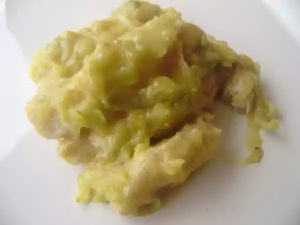 Receita Filé de tambaqui com alho-poró e bechamel de laranja