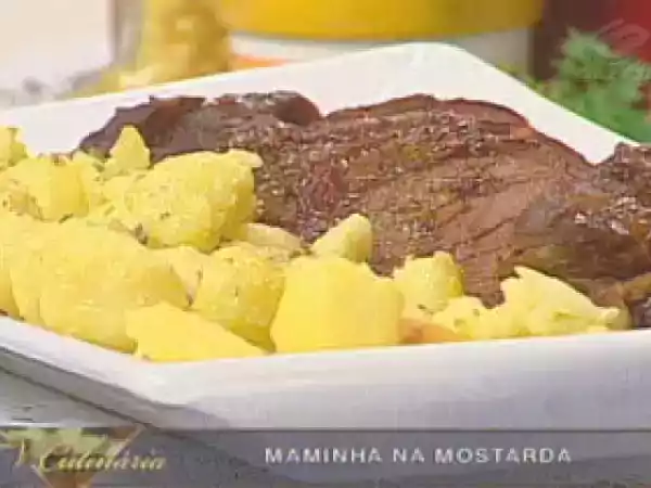 Receita Maminha na mostarda