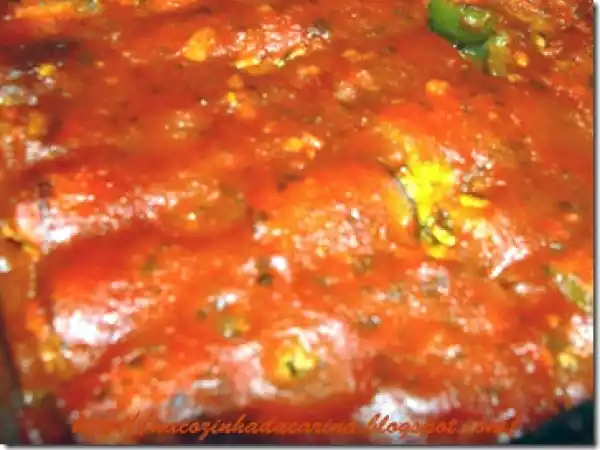 Receita Rolê de abobrinha com peito de peru light