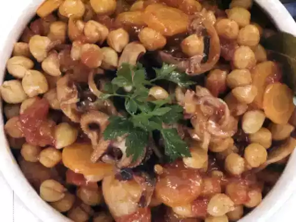 Receita Chocos com grão