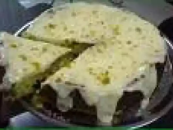 Receita Bolo de iogurte com cobertura de leite creme