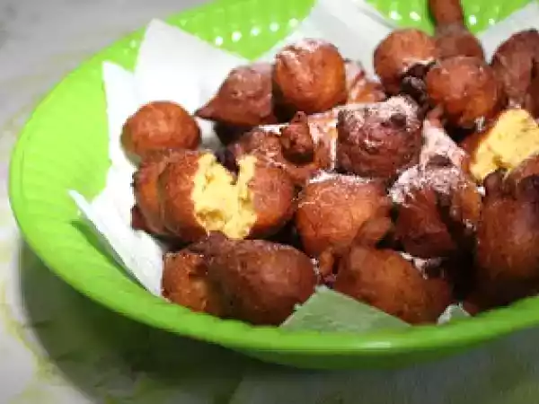 Receita Donuts [ou bolinho de chuva] de mel