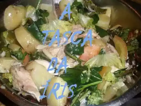 Receita Salada de carapau