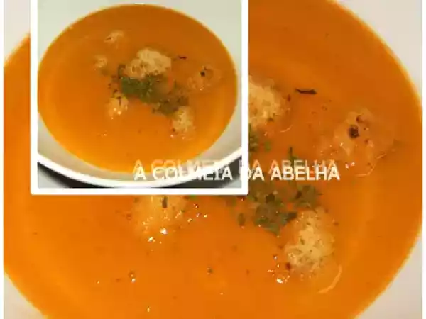 Receita Creme de camarão