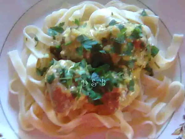 Receita Almôndegas de fricassé