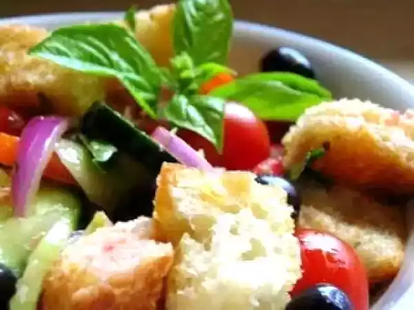 Receita Panzanella (a salada italiana)