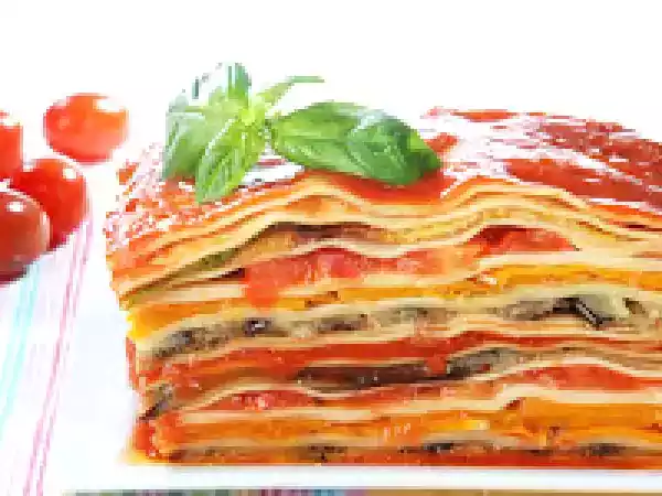 Receita Lasanha de vegetais (vegana)