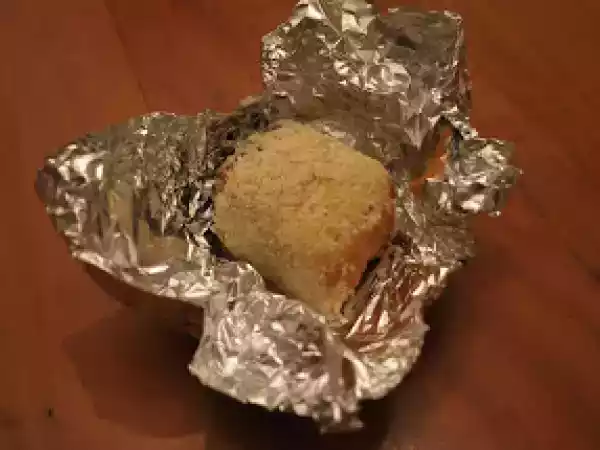 Receita Bolo empacotado de coco