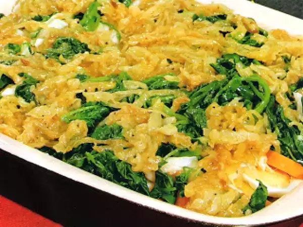 Receita Bacalhau à floresta