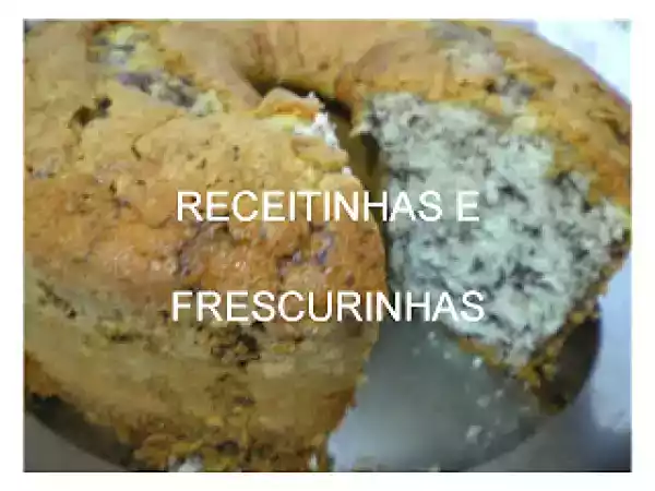 Receita Cozinhando com a ofélia - bolo formigueiro